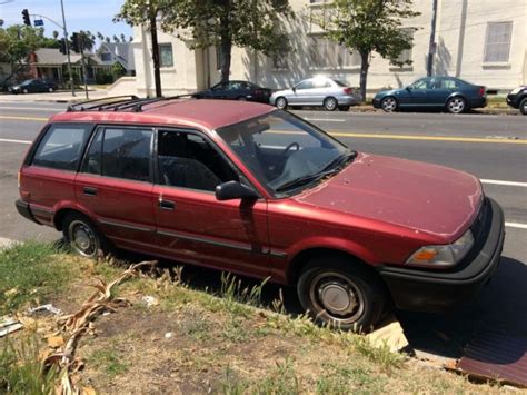 Choose the toyota corolla touring wagon model and explore the versions, specs and photo galleries. 1993 toyota corolla station wagon for sale: photos ...
