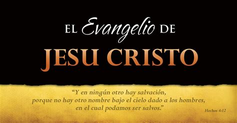 El Evangelio De Jesucristo Folleto The Gospel Of Jesus Christ