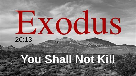 Exodus 2013 Youtube
