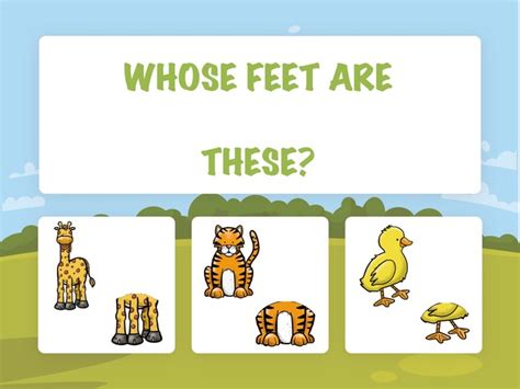 Whose Feet Are These Math Games Tinytap