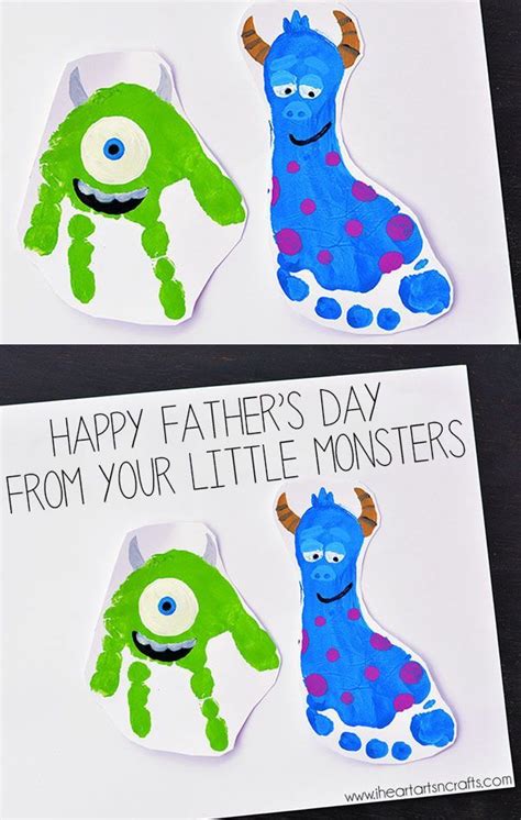 Monsters Inc Inspired Footprint Art Artofit
