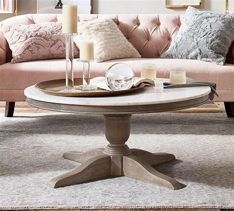 59l x 28d x 16hcare: Alexandra Coffee Table | Marble round coffee table, Coffee ...