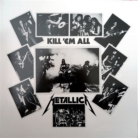 Metallica Kill Em All Vinyl 12 Lp180 Gramprinted Inner Sleeve