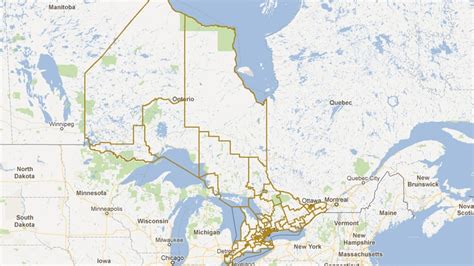 Map Released Of Possible New Ont Ridings Ctv News