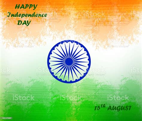 15th augustindependence day of india stock illustration download image now independence day