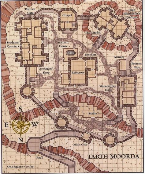 Its A Cool Castle Fantasy City Map Dungeon Maps Fantasy Map