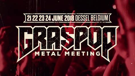 Graspop Metal Meeting 2018 Official Trailer Youtube