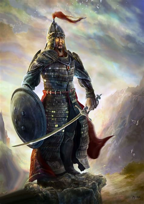 Mongol Warrior Character Design Male Character Concept Character Art
