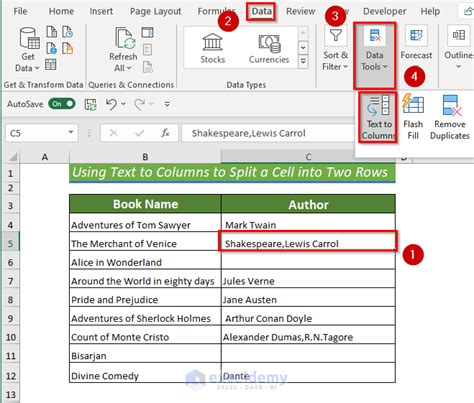 How To Split A Cell Into Two Rows In Excel 3 Ways ExcelDemy