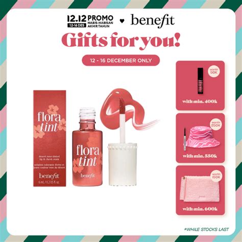 Benefit Floratint Lip And Cheek Stain Lazada Indonesia