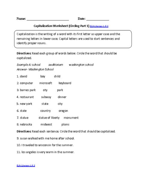 All with comprehensive teacher notes included. 8th Grade Common Core | Language Worksheets