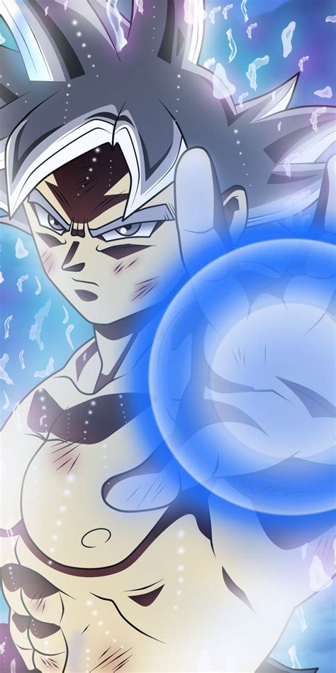 Ultra Instinct Dragon Ball Anime Boy Angry Son Son Goku Wallpaper Iphone 6 1080x2160