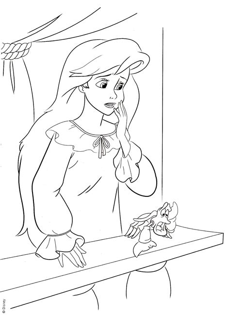 Pretty princess mermaid ariel coloring page. Pin by FunCraft DIY on COLORING PAGES PRINCESS ARIEL ...