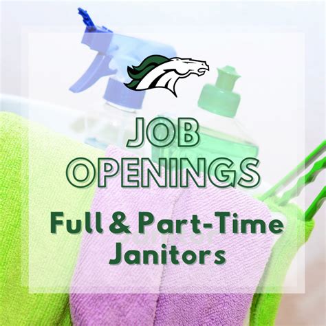 Part Time Janitorial Positiontimeline Groups