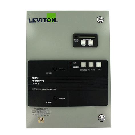 Leviton 120240 Volt Residential Whole House Surge Protector R02 51110