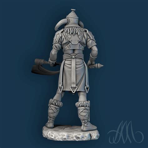 Fantasy Warrior 3d Print Model By Alexmendeleyev