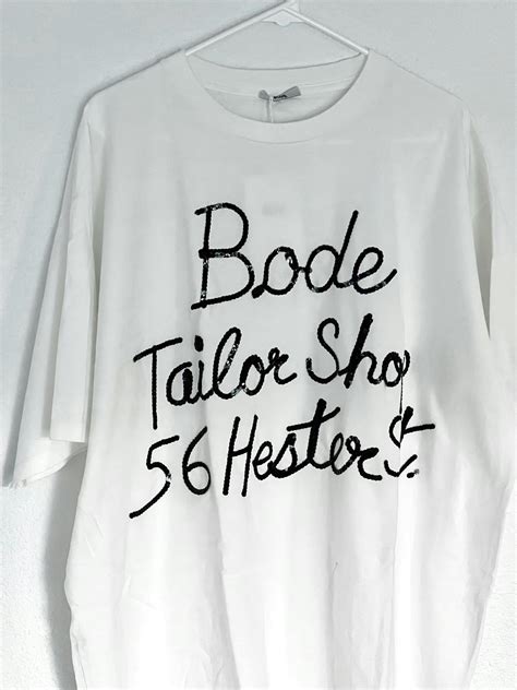 Bode Bode Tailor Shop T Shirt White Grailed