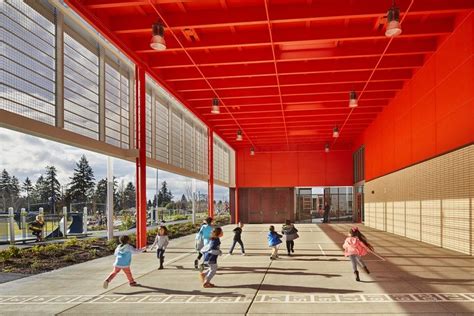 Arlington Elementary School Architect Magazine Mahlum Architects