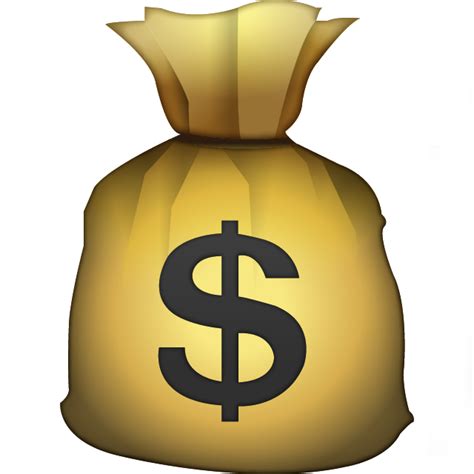 Download Money Bag Emoji Icon Emoji Island