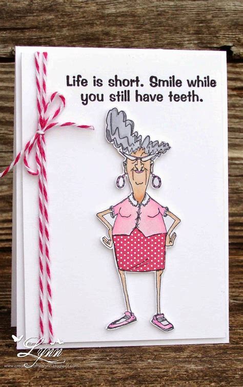 Creative Crafts By Lynn Art Impressions Cards Funny Birthday Cards