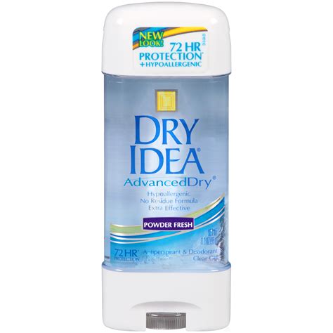 Dry Idea Anti Perspirant And Deodorant Powder Fresh Clear Gel 3 Oz 85 G