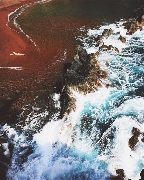 itsannoyingbirdcollection | Red sand beach, Places to travel, Beautiful ...