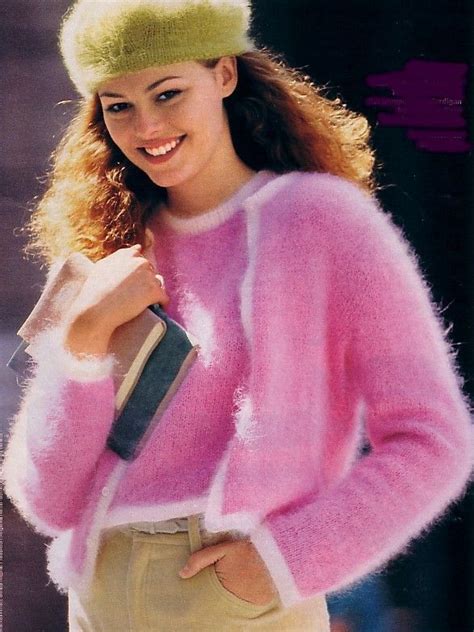 Womans Soft And Fuzzy Angora Sweater Fuzzy Mohair Sweater Angora