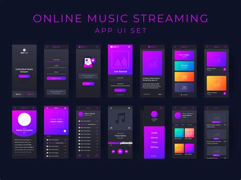 Music App Ui Kit Figma Relix Iqonic Design Ph