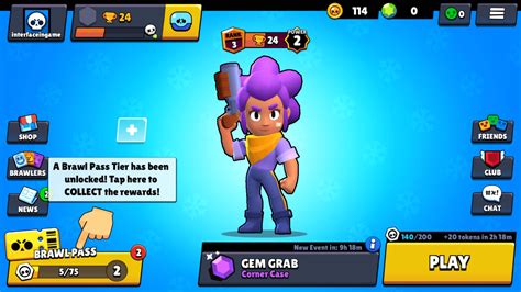 Collect The Rewards Brawl Stars Interface In Game