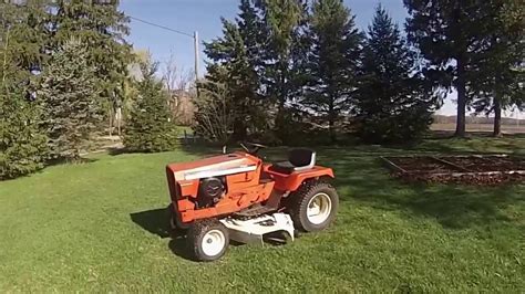 Allis Chalmers 716h Garden Tractor Running Again Youtube