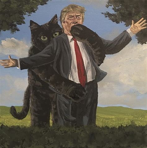 These Surrealistic Cat Paintings Are The Funniest And Weirdest Thing