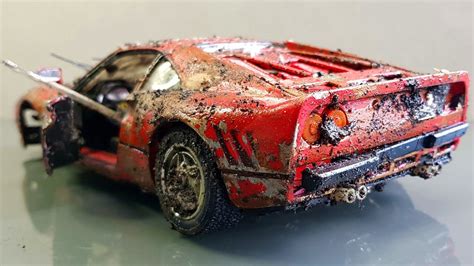 Amerykanin james glickenhaus przywiózł do włoch swoje ferrari 330 p3/4 i nowe enzo. Restoration Abandoned Ferrari 388 GTO - Old Super car - Repair Damaged car By Small Restore ...