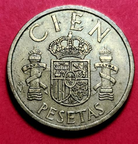 1982 España 100 Pesetas Coin Etsy España