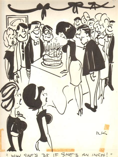 Sexy Birthday Party Gag Humorama 1964 By Reamer Keller