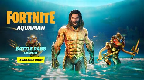 Aquaman Arrive à Lhorizon De Fortnite