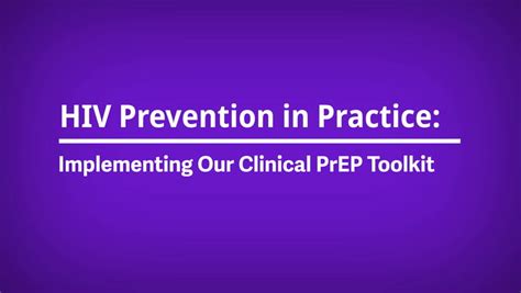 Implementing Our Clinical Hiv Prevention Toolkit
