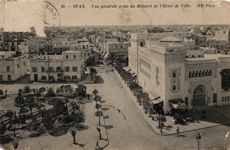 Sfax Sfax Boulevard De La Marine Carte Postale Ancienne Et Vue D