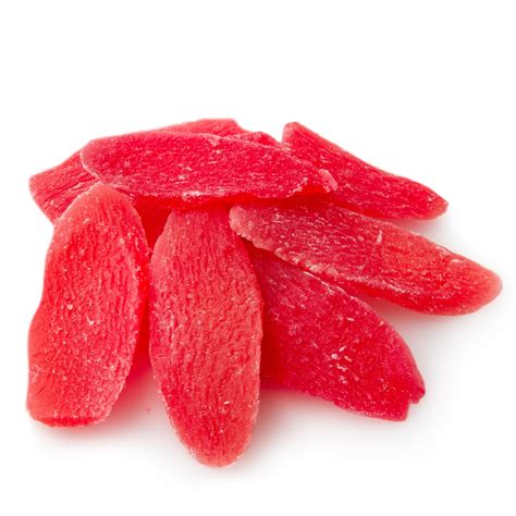 Dried Pineapple Core Slices Strawberry Flavored • Dried Pineapple