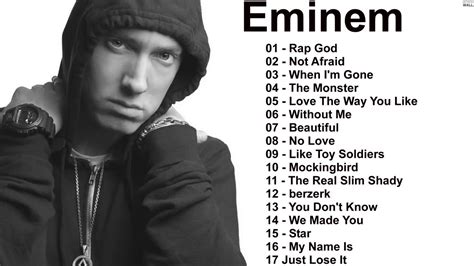 The Very Best Of Eminem Playlist Best Of Eminem Songs Collection