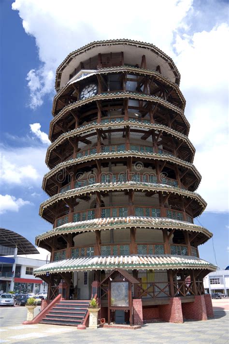 It is the center of hilir perak district and the third largest town of perak state. Teluk Intan,Malaysia,July 26th,2020: Menara Condong Or ...