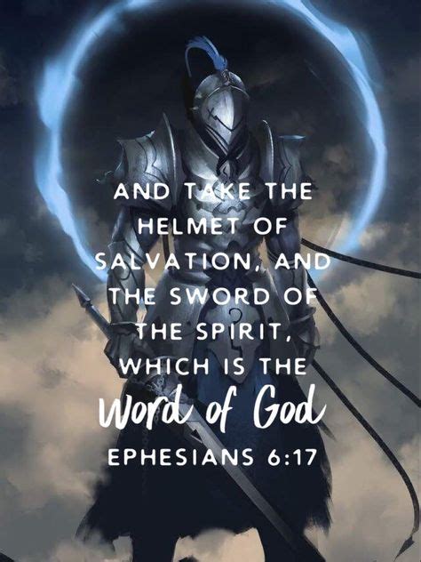 Ephesians 617 Ephesians 6 Word Of God Helmet Of Salvation