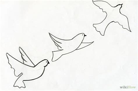 Simple Flying Bird Drawing At Getdrawings Free Download