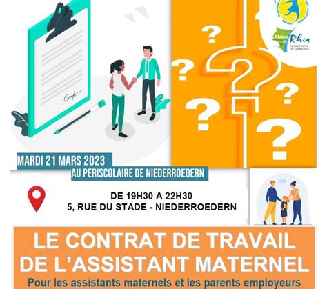 contrat de travail des assistants maternels Actualités Commune Schaffhouse près Seltz