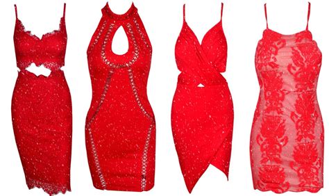 Cant Go Wrong With A Red Party Dress For Christmas Fiery And Flirty Perfect For That