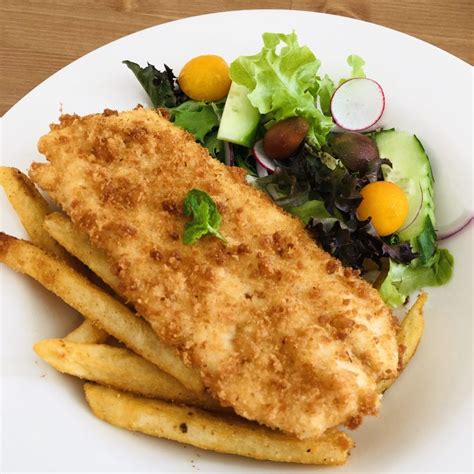 Fish Chips And Salad Farmrak