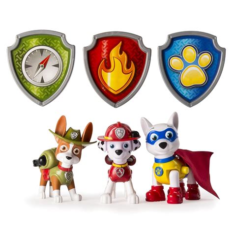 Paw Patrol 6033363 Tracker Apollo And Marshall Action Pack Pup Set