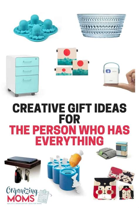 #gifts #giftguide the perfect gifts for the woman who wants nothing. Gifts Ideas for the Person Who Has Everything - Organizing ...