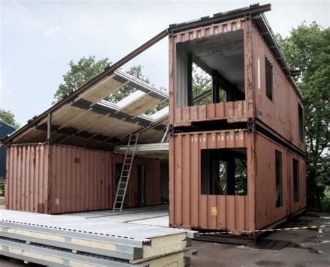 Eco Friendly Houses made from old Ship Containers - Whitshaw Builders