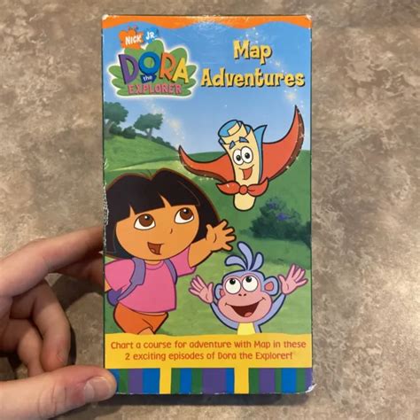 DORA THE EXPLORER Map Adventures VHS Movie Nickelodeon Junior PicClick
