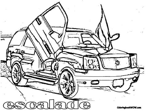 We would love for you to enjoy our content, we've worked hard on providing it. Cadillac Escalade Coloring Sheets - 2019 Open Coloring Pages